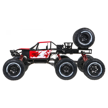 Zdalnie sterowany Crawler Rock 1:8 dla dzieci 6+ Pilot 2,4 GHz + zapasowe koła